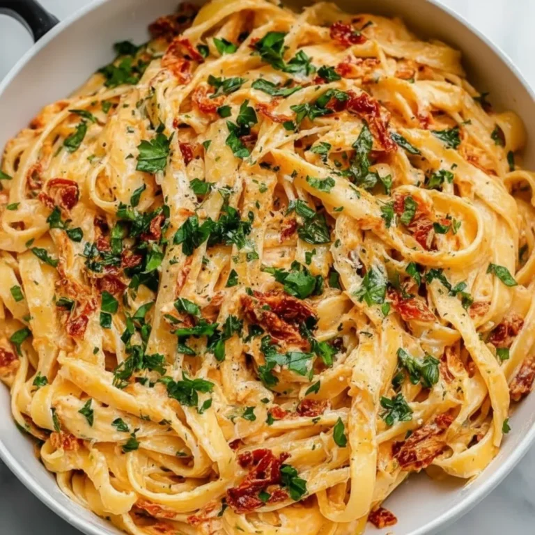 Creamy Prawn Orzo with Sun-Dried Tomatoes