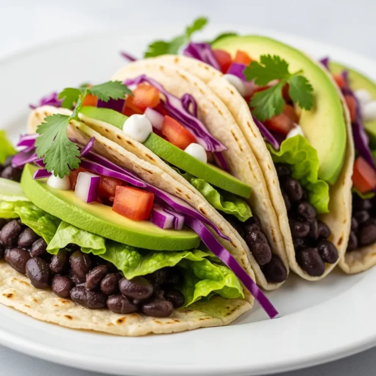 Vegetarian Black Bean Tacos