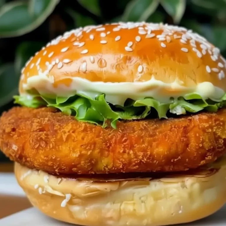 Homemade Spicy McChicken Sandwich