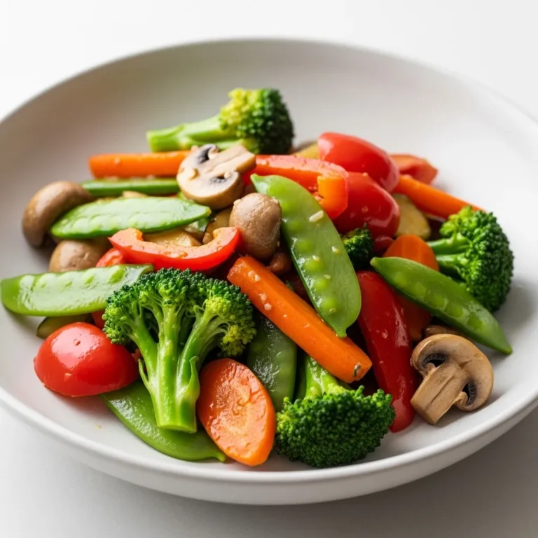 Quick Veggie Stir Fry Lunch