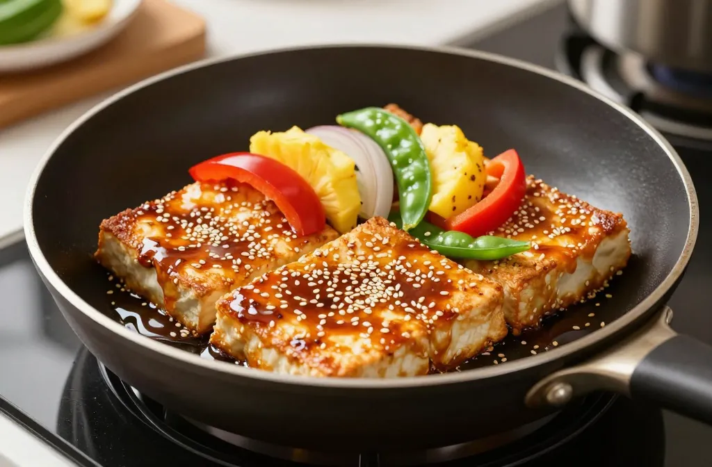 Vegetarian Sweet & Sour Tofu: Crispy, Colorful, Irresistible