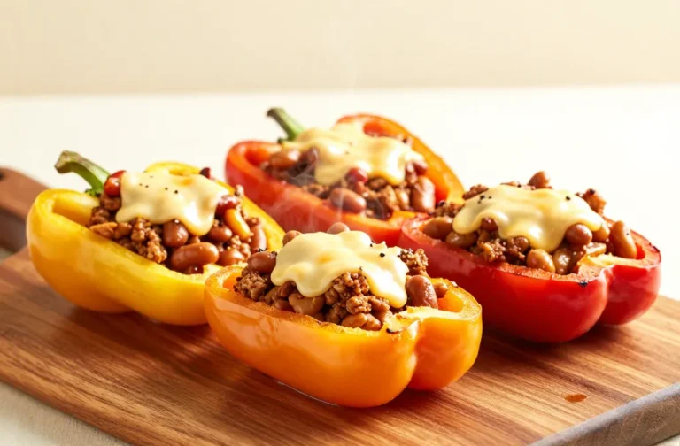 Healthy Loaded Bell Pepper Nachos: Crunchy, Guilt-Free Snacking