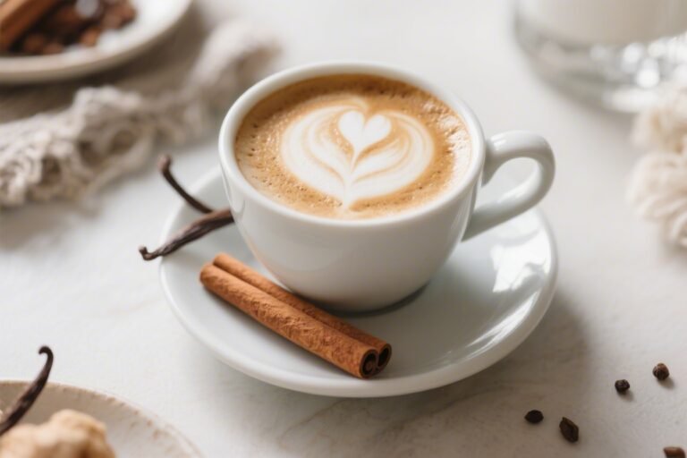 Vanilla Cinnamon Latte at Home | Cozy Coffee Recipe – Simple, Warm, and Delicious