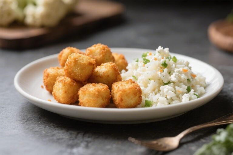Cauliflower Rice and Cottage Cheese Tater Tots – Crispy, Cheesy, and Easy