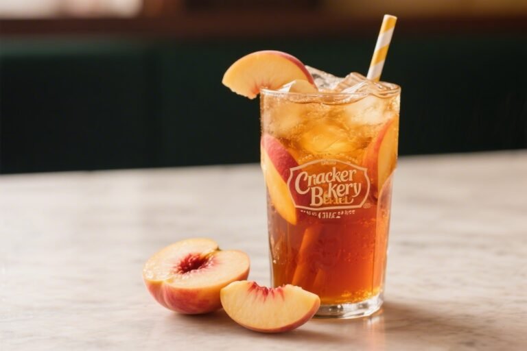 Cracker Barrel Peach Iced Tea Recipe (Sweet & Refreshing) – Easy Copycat at Home
