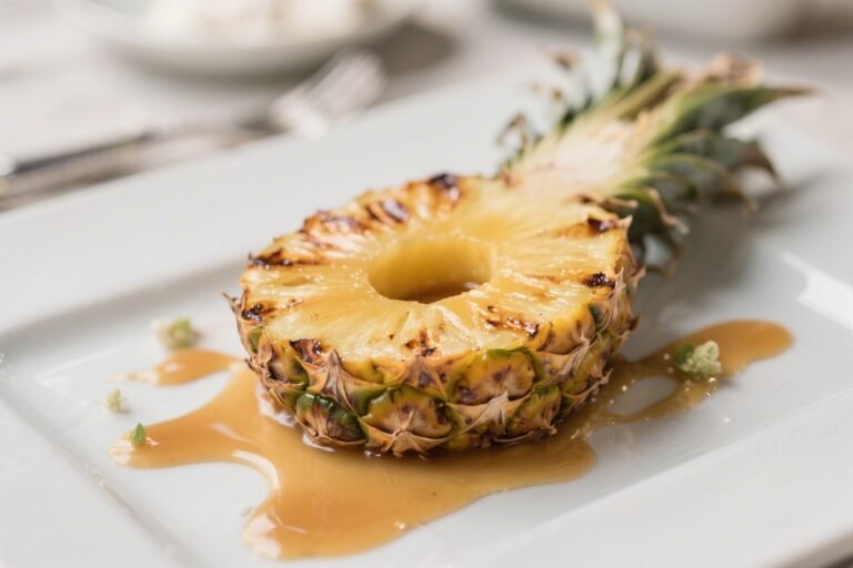 Grilled Pineapple Dessert Recipe – Simple, Sunny, and Sweet