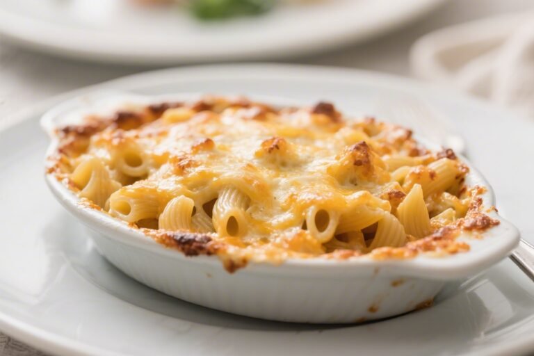 Cheesy Baked Macaroni – Comfort Food with a Golden Crunch