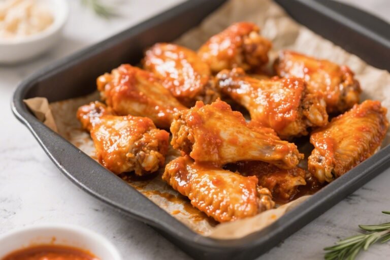 Keto Buffalo Chicken Wings in the Oven – Crispy, Spicy, and Easy