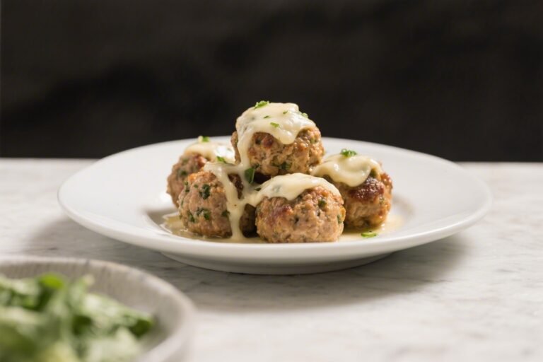Cheese Keto Chicken Meatballs Low Carb