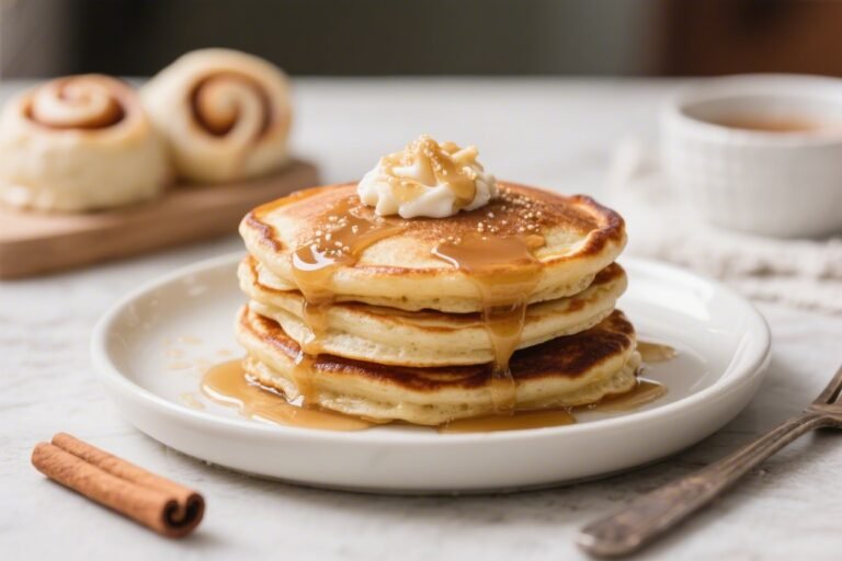 Life in the Lofthouse Recipes Cinnamon Roll Pancakes – A Cozy Breakfast Favorite