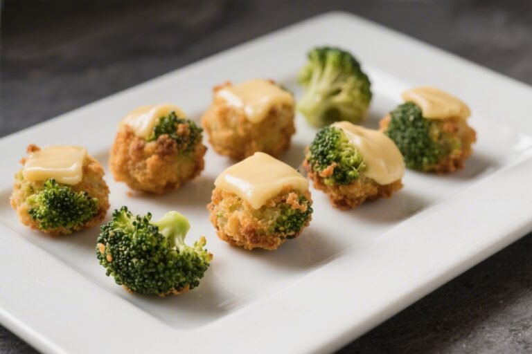 Crispy Broccoli Cheese Bites: A Delicious Twist on Healthy Snacking