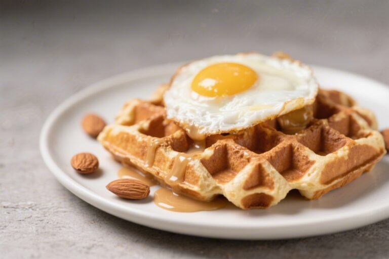 Egg and Almond Butter Waffles – Simple, Protein-Packed, and Naturally Satisfying