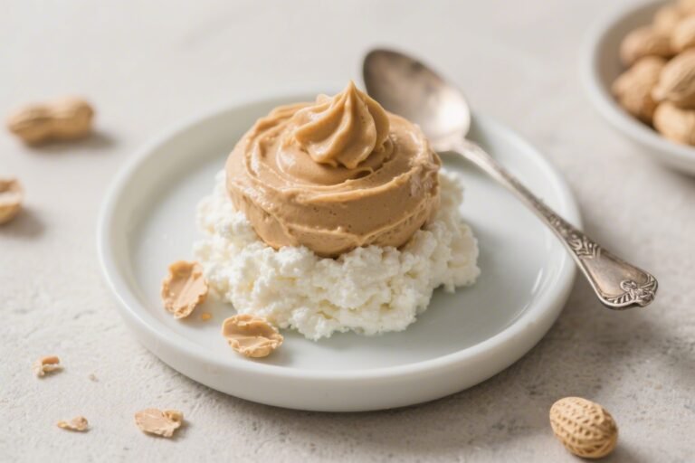 Keto Cottage Cheese Peanut Butter Mousse