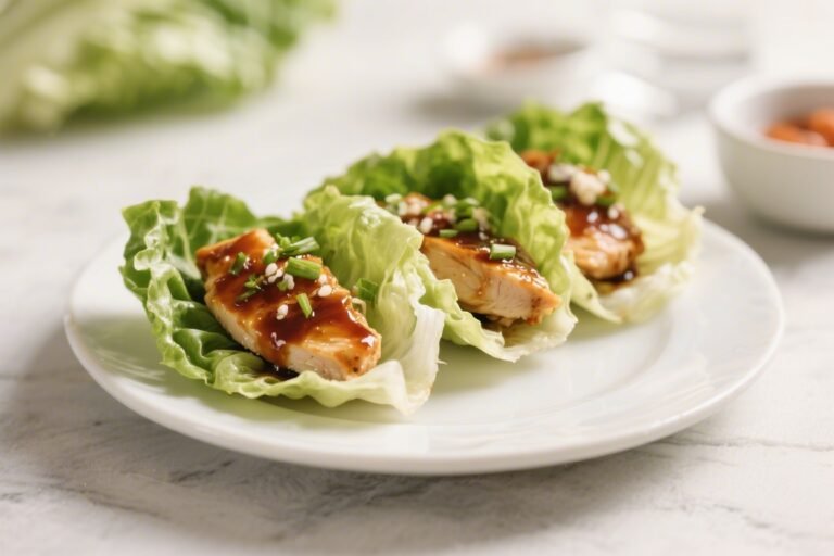 Weight Watchers Teriyaki Chicken Lettuce Wraps