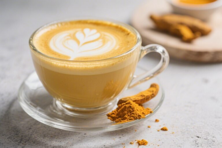 Fresh Golden Milk Turmeric Latte