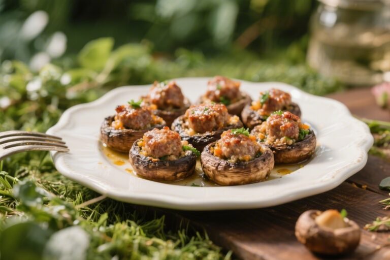 Easy Sausage Stuffed Mushrooms Ina Garten – A Cozy, Crowd-Pleasing Appetizer