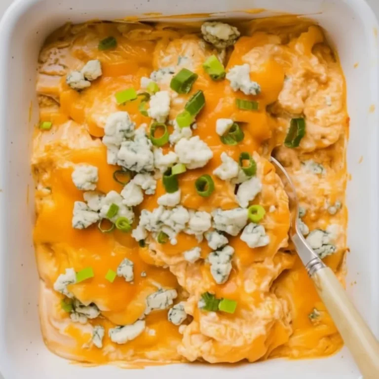 Cottage Cheese Buffalo Chicken Dip