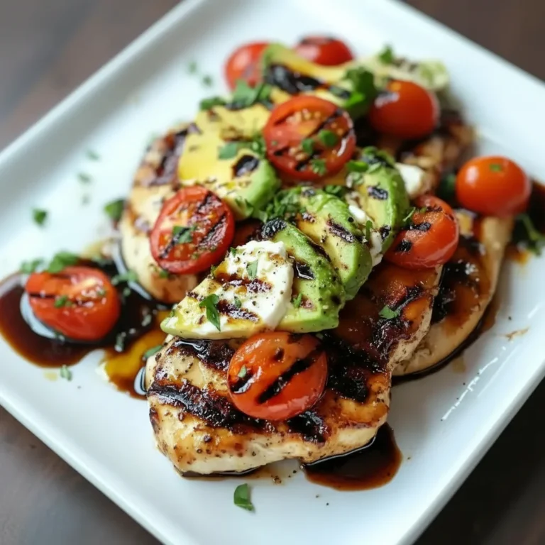Grilled California Avocado Chicken Recipe