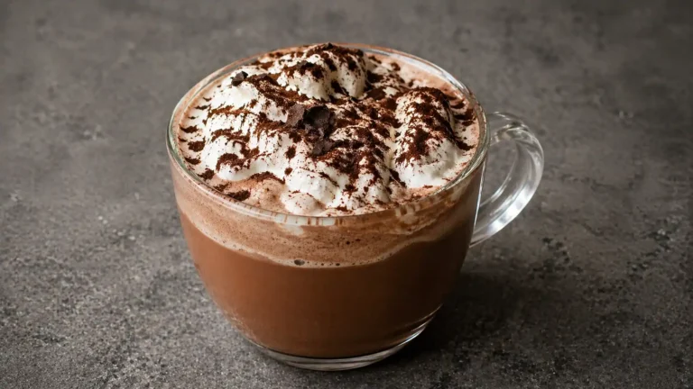 Dairy Free Chocolate Hazelnut Latte Recipe