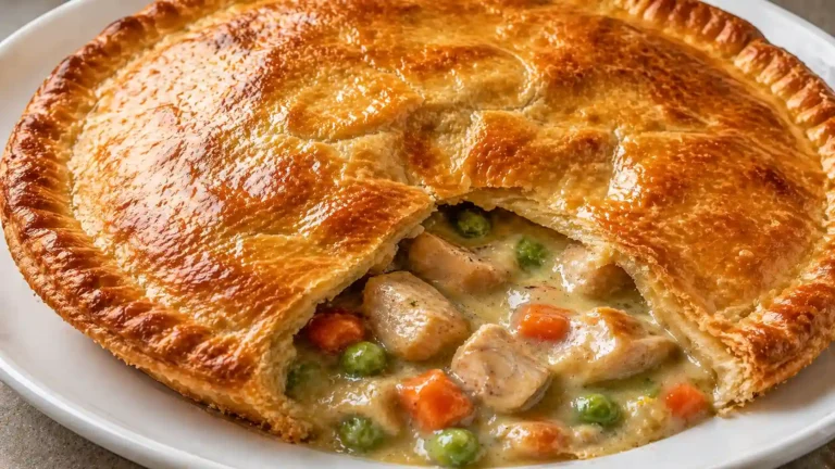 Classic Chicken Pot Pie Pillsbury | Easy Homemade Recipe