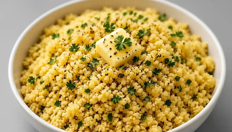 Garlic Butter Couscous Recipe