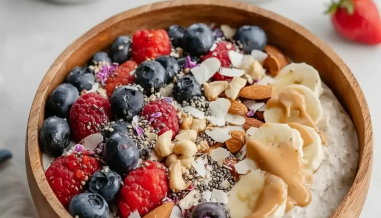 Protein-Rich Overnight Oats With Protein Powder