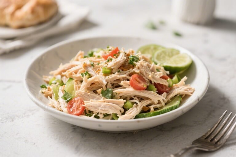 High Protein Low Calorie Shredded Chicken Recipe – Simple, Juicy, and Meal-Prep Friendly