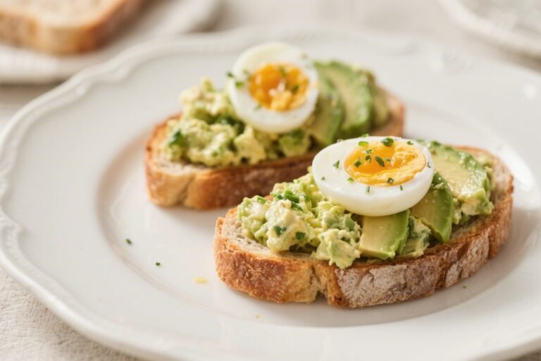 Avocado Egg Salad Toast Recipe – Creamy, Bright, and Satisfying