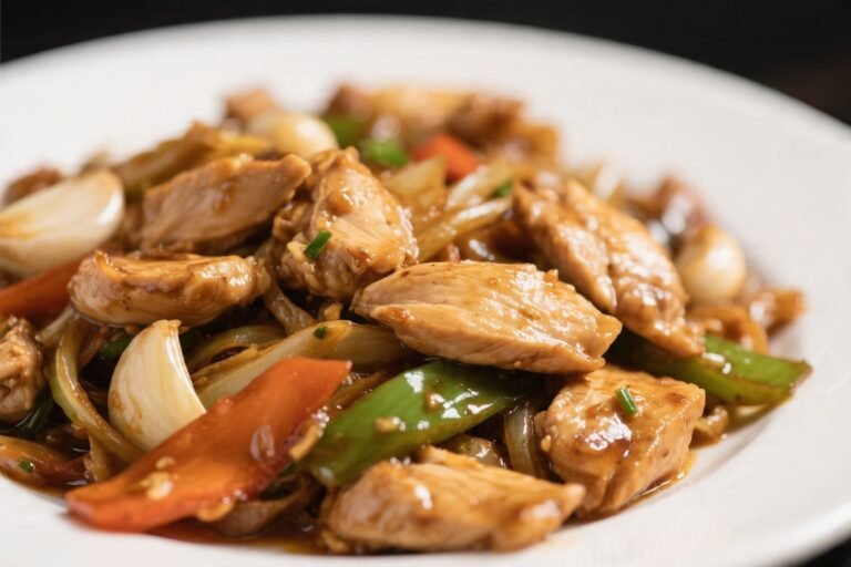 Ginger Garlic Chicken Stir Fry