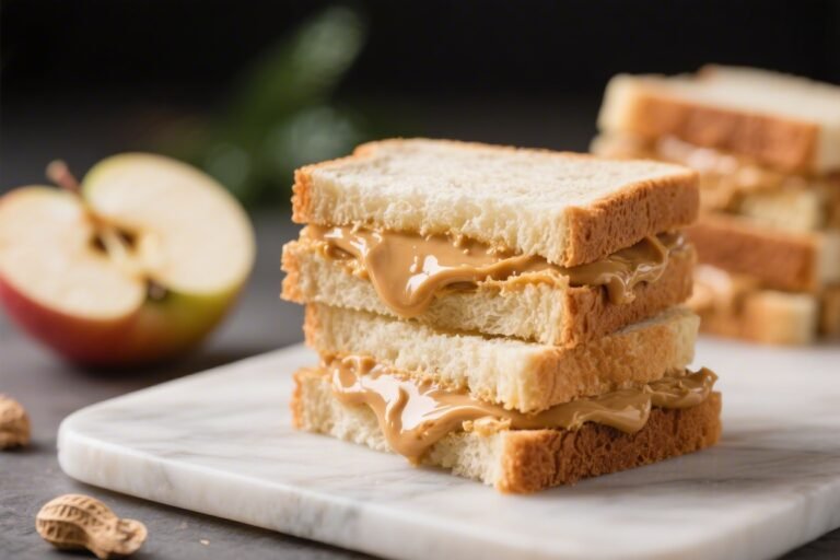 Apple Sandwiches With Peanut Butter – A Quick, Crunchy Snack