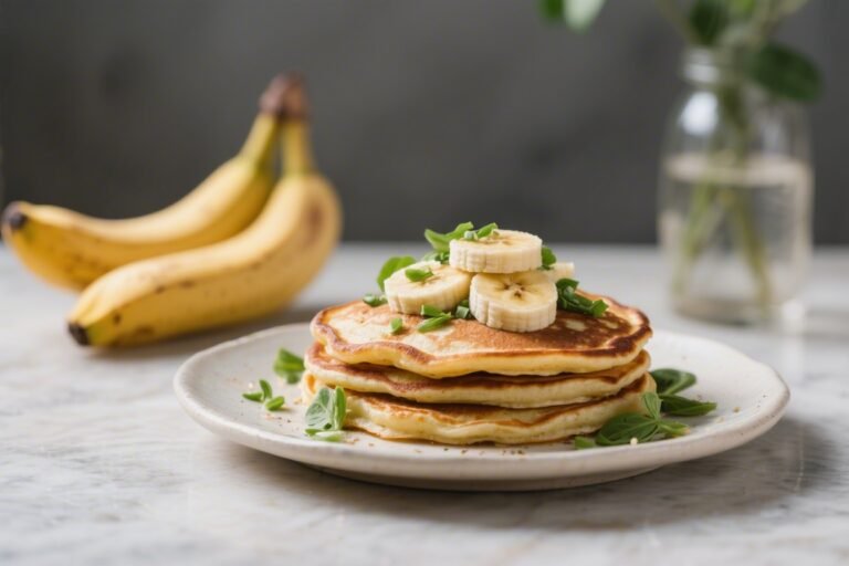 Healthy Vegetarian Banana Pancakes – Simple, Wholesome, and Delicious