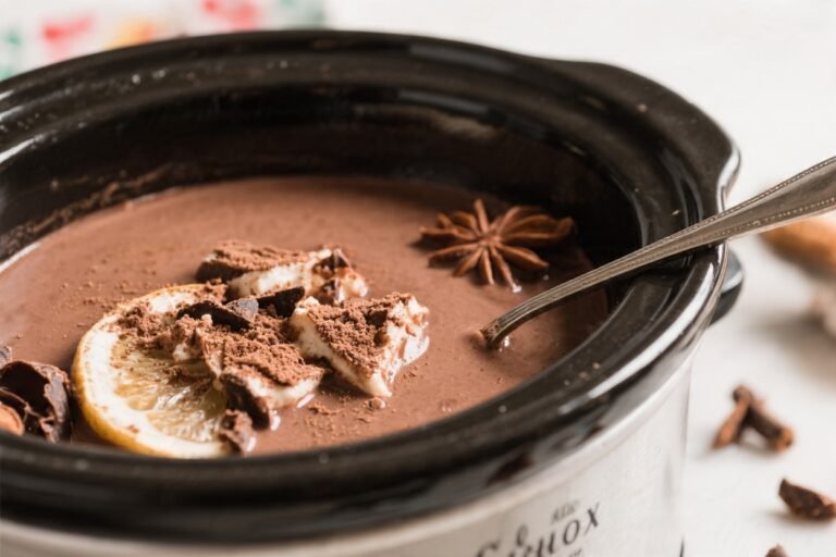 Crockpot Mexican Hot Chocolate Recipe – Cozy, Spiced, and Easy