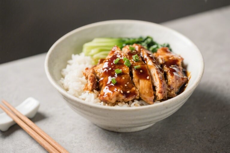 Teriyaki Chicken Bowl With Rice – Simple, Savory, and Satisfying