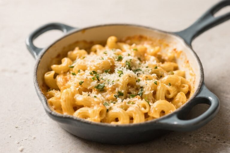 One-Pot Garlic Parmesan Mac and Cheese