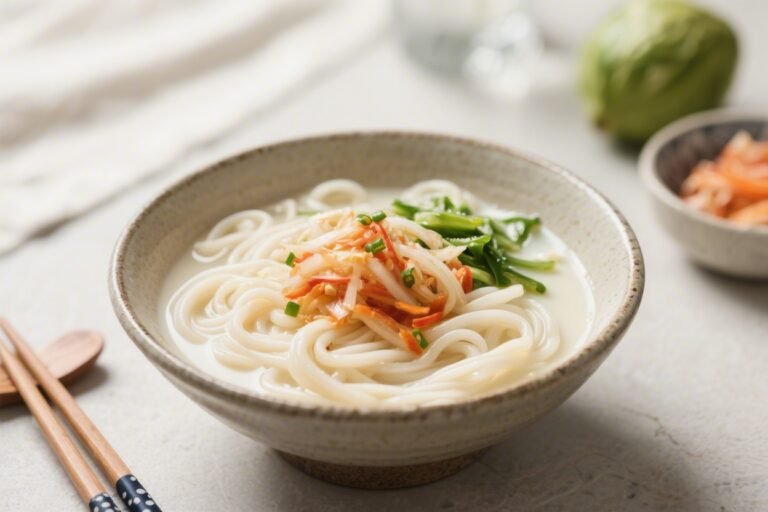 Kongguksu Cold Soy Milk Noodles – Easy Korean Summer Recipe