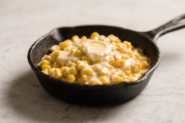 Honey Butter Creamy Skillet Corn – Sweet, Savory, and Ready in Minutes
