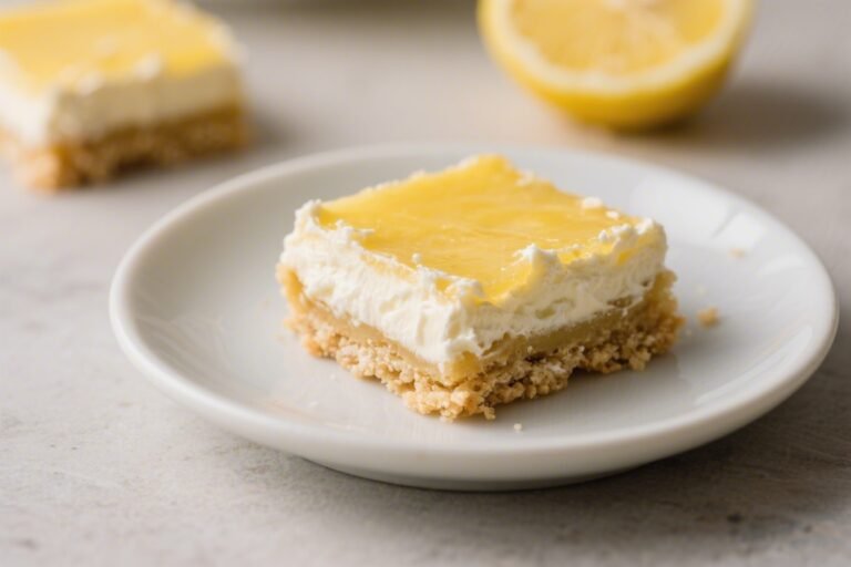 Gluten Free Cream Cheese Lemon Bars – Bright, Tangy, and Creamy