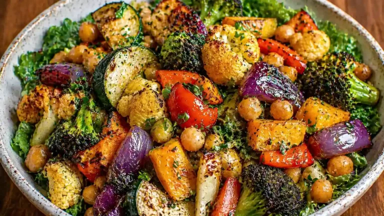 Vegetarian Roasted Veggie Salad