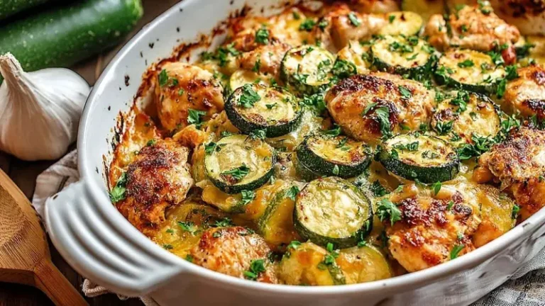 Easy Chicken Zucchini Bake Recipe