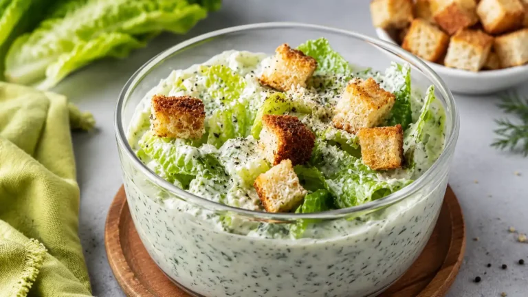 High Protein Cottage Cheese Caesar Dressing