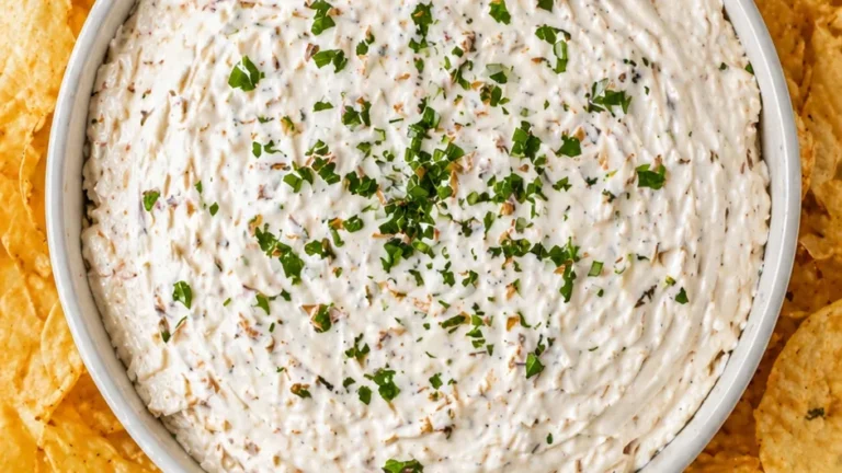 Healthy Greek Yogurt Onion Dip