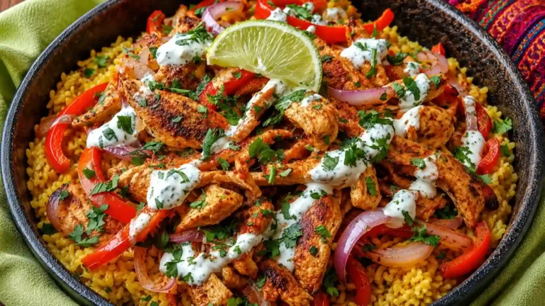 Chicken Fajita Rice Bowls