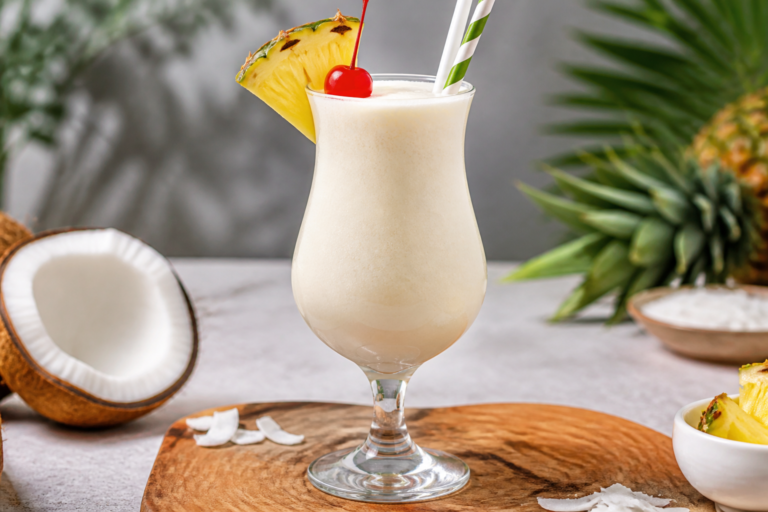 Coconut Cream Pina Colada Cocktail – Rich, Tropical, and Smooth