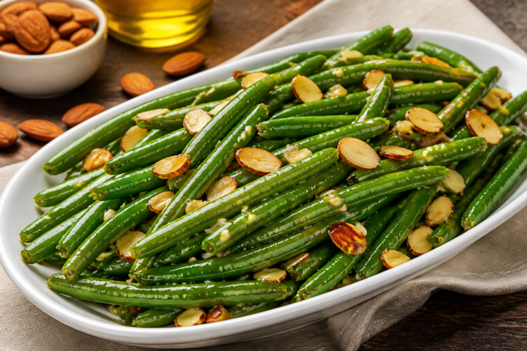 Stir-Fried Green Beans With Almonds – A Bright, Crunchy Side Dish
