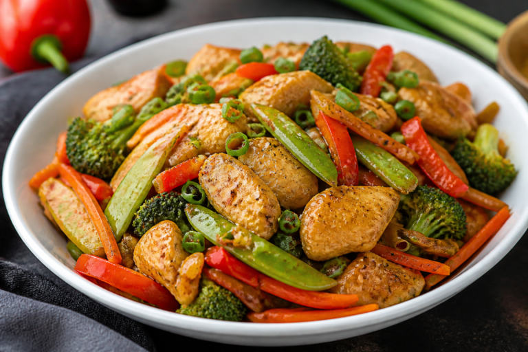 Quick Chicken and Vegetable Stir Fry Recipe for Healthy Easy Weeknight Dinners