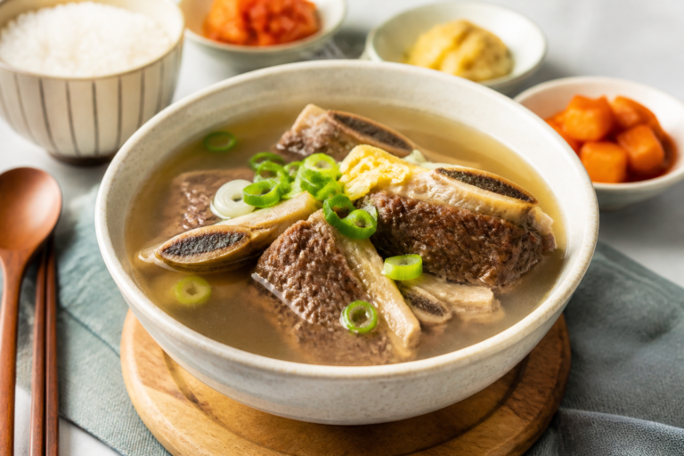 Easy Korean Galbitang Beef Rib Soup Recipe for Cozy Family Dinners