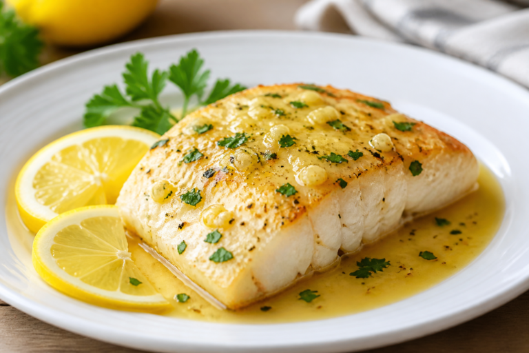 Easy Lemon Garlic Butter Cod Recipe for Kids and Busy Weeknights