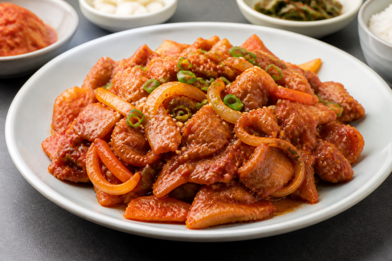 Jeyuk Bokkeum Spicy Pork Stir Fry