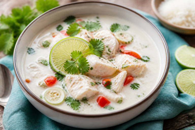Creamy Coconut Lime Fish Soup – Tropical Comfort In Every Spoon!