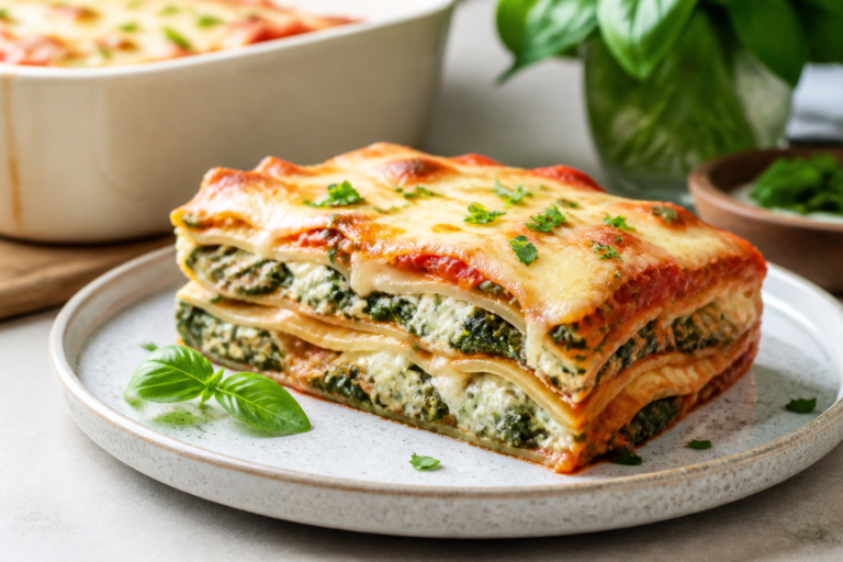 Vegetarian Lasagna Recipe With Ricotta Spinach